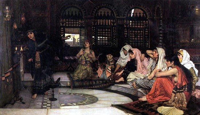 John William Waterhouse Consulting the Oracle Sweden oil painting art
